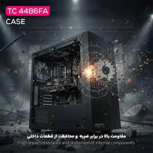 کیس کامپیوتر تسکو مدل TC 4486FA