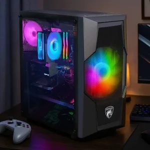 کیس کامپیوتر گیمینگ گرین مدل GRIFFIN G1