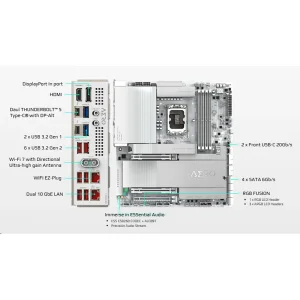 مادربرد گیگابایت مدل Z890 AERO D