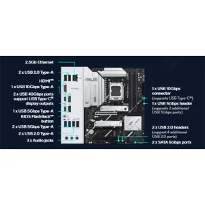 مادربرد ایسوس مدل PRIME X870-P