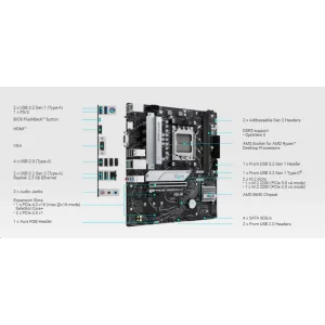 مادربرد ایسوس مدل PRIME B650M-K