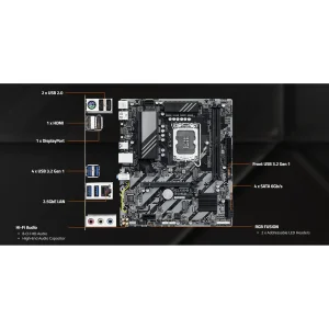 مادربرد گیگابایت مدل B860M E
