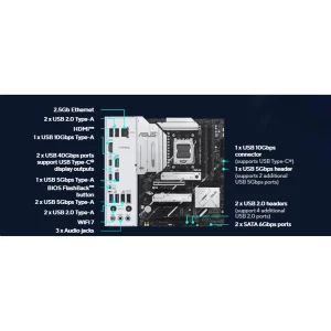 مادربرد ایسوس مدل PRIME X870-P WIFI