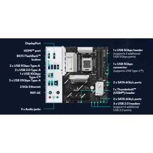 مادربرد ایسوس مدل PRIME B850-PLUS WIFI