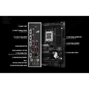 مادربرد ایسوس مدل ROG STRIX X870E-E GAMING WIFI