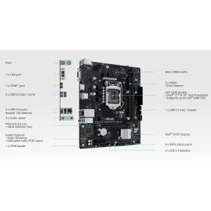 مادربرد ایسوس مدل PRIME H510M-R R2.0
