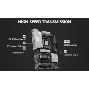 مادربرد ام اس آی مدل PRO X870-P WIFI