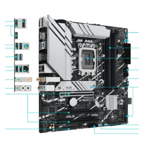 مادربرد ایسوس مدل PRIME B760M-A WIFI