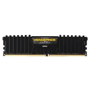 رم دسکتاپ کورسیر مدل VENGEANCE LPX DDR4 تک کاناله ظرفیت 8 گیگابایت فرکانس 3200 مگاهرتز تایمینگ CL16 با هیت‌سینک خنک‌کننده