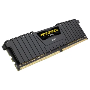 رم دسکتاپ کورسیر مدل VENGEANCE LPX DDR4 تک کاناله ظرفیت 8 گیگابایت فرکانس 3200 مگاهرتز تایمینگ CL16 با هیت‌سینک خنک‌کننده