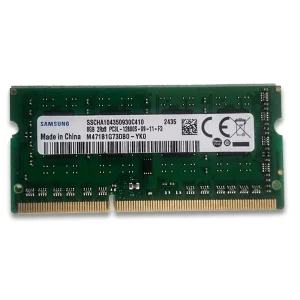 رم لپ‌تاپ سامسونگ مدل YK0 ظرفیت 8GB DDR3L فرکانس 1600MHz تایمینگ CL11 تک کاناله SO-DIMM
