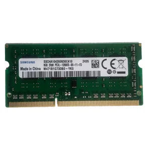رم لپ‌تاپ سامسونگ مدل YK0 ظرفیت 8GB DDR3L فرکانس 1600MHz تایمینگ CL11 تک کاناله SO-DIMM