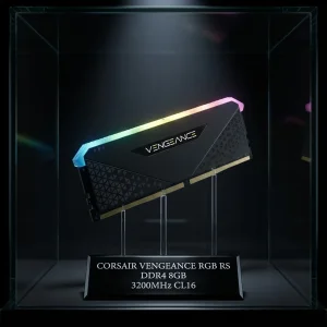 رم دسکتاپ کورسیر مدل VENGEANCE RGB RS DDR4 تک کاناله 8 گیگابایت 3200 مگاهرتز تایمینگ CL16 با نورپردازی RGB