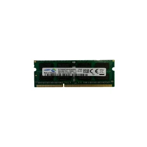رم لپ‌تاپ سامسونگ DDR3L دو کاناله 8 گیگابایت مدل PC3L-12800S فرکانس 1600 مگاهرتز تایمینگ CL11 نوع SO-DIMM و 204 پین