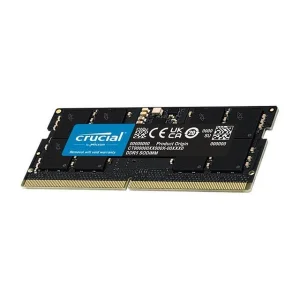 رم لپ‌تاپ کروشیال مدل CT16 DDR5 تک کاناله 16 گیگابایت فرکانس 4800 مگاهرتز تایمینگ CL40 ولتاژ کاری 1.1 ولت نوع SO-DIMM