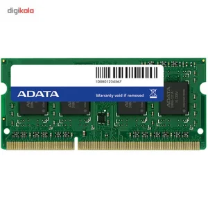 رم لپ تاپ ای دیتا مدل DDR3L 1600MHz ظرفیت 4 گیگابایت