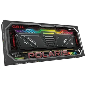 رم دسکتاپ DDR5 تک کاناله 5200 مگاهرتز CL42 گیل مدل POLARIS RGB ظرفیت 16 گیگابایت