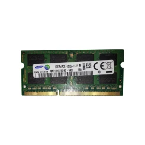 رم لپ‌تاپ سامسونگ DDR3 تک کاناله ظرفیت 8 گیگابایت مدل 12800s فرکانس 1600 مگاهرتز