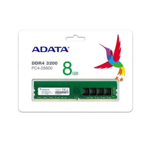 رم دسکتاپ DDR4 تک کاناله 3200 مگاهرتز CL22 ای دیتا مدل PC4-25600 ظرفیت 8 گیگابایت