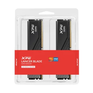 رم کامپیوتر DDR5 دو کاناله 5600 مگاهرتز ای دیتا مدل CL46  XPG Lancer Blade BLACK ظرفیت 32 گیگابایت