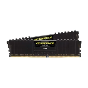 رم دسکتاپ کورسیر مدل LPX DDR4 تک کاناله ظرفیت 16GB فرکانس 3200MHz تایمینگ CL16 با هیت‌سینک خنک‌کننده
