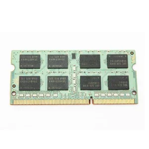 رم لپ‌تاپ DDR3L تک کاناله 8 گیگابایت سامسونگ مدل PC3L فرکانس 1600 مگاهرتز تایمینگ CL11 ولتاژ 1.35 ولت
