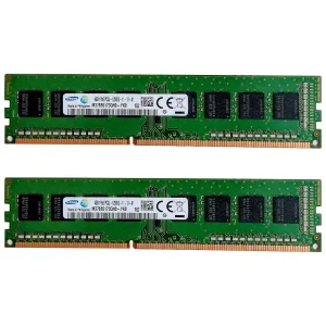 رم کامپیوتر DDR3 تک کاناله 1600 مگاهرتز CL11 سامسونگ مدل PC3L-12800U ظرفیت 8 گیگابایت