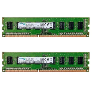 رم کامپیوتر DDR3 تک کاناله 1600 مگاهرتز CL11 سامسونگ مدل PC3L-12800U ظرفیت 8 گیگابایت