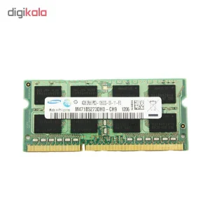 رم لپ تاپ DDR3 تک کاناله 1333 مگاهرتز CL11 سامسونگ مدل PC3 ظرفیت 4گیگابایت