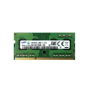رم لپ‌تاپ سامسونگ مدل DDR3L 1600MHz ظرفیت 4 گیگابایت تک کاناله