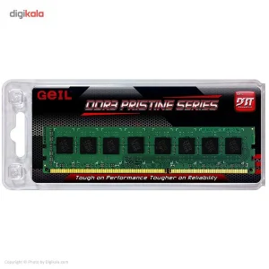 رم دسکتاپ DDR3 تک کاناله 1600 مگاهرتز CL11 گیل مدل Pristine ظرفیت 2 گیگابایت