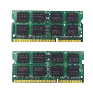 رم لپ‌تاپ سامسونگ DDR3L دو کاناله 8 گیگابایت 1600 مگاهرتز مدل 12800s پیکربندی دو ماژول SO-DIMM