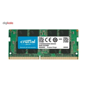 رم لپ تاپ کروشیال مدل DDR4 2400MHz ظرفیت 8 گیگابایت