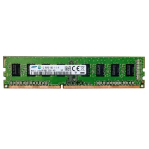 رم کامپیوتر DDR3 تک کاناله 1600 مگاهرتز CL11 سامسونگ مدل PC3L-12800U ظرفیت 4 گیگابایت