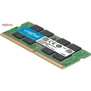 رم لپ تاپ DDR4 دو کاناله 2666 مگاهرتز CL19 کروشیال ظرفیت 16 گیگابایت