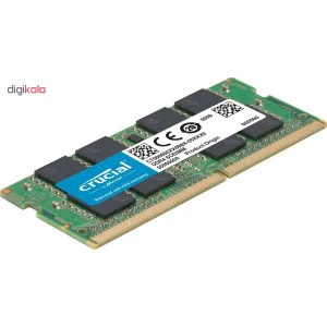 رم لپ تاپ DDR4 دو کاناله 2666 مگاهرتز CL19 کروشیال ظرفیت 16 گیگابایت