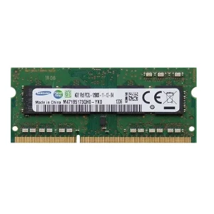 رم لپ‌تاپ DDR3L تک کاناله 4 گیگابایت سامسونگ مدل 12800S با تایمینگ 1600 و ماژول SO-DIMM