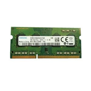 رم لپ‌تاپ سامسونگ DDR3L SO-DIMM مدل M471B5173EB0-YKO ظرفیت 4 گیگابایت فرکانس 1600 مگاهرتز تایمینگ CL11 و 204 پین
