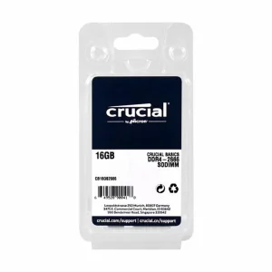 رم لپ تاپ DDR4 تک کاناله 2666 مگاهرتز CL19 کروشیال مدل CB16GS2666 ظرفیت 16 گیگابایت