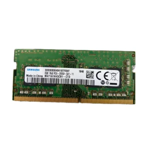 رم لپ‌تاپ DDR4 سامسونگ مدل 2666 ظرفیت 8 گیگابایت دو کاناله فرکانس 2666 مگاهرتز نوع ماژول SO-DIMM