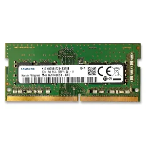 رم لپ تاپ DDR4 تک کاناله 2666 مگاهرتز CL19 سامسونگ مدل PC4-2666 ظرفیت 8 گیگابایت