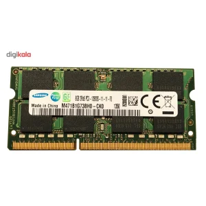 رم لپ تاپ سامسونگ مدل DDR3 PC3 12800S MHz ظرفیت 8 گیگابایت