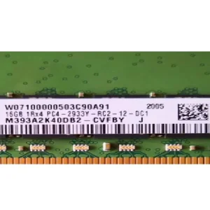 رم سرور DDR4 تک کاناله 2933 مگاهرتز CL18 سامسونگ مدل M393A2K40DB2-CV ظرفیت 16 گیگابایت