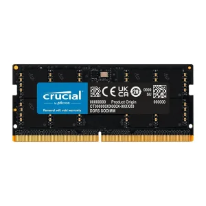 رم لپ‌تاپ کروشیال مدل CT16 DDR5 تک کاناله 32 گیگابایت 4800 مگاهرتز CL40 با ولتاژ کاری 1.2 ولت