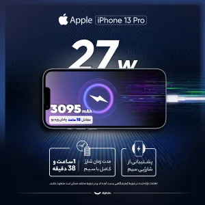 گوشی موبایل اپل مدل iPhone 13 Pro RK/A تک سیم‌ کارت ظرفیت 512 گیگابایت و 6 گیگابایت رم - نات اکتیو