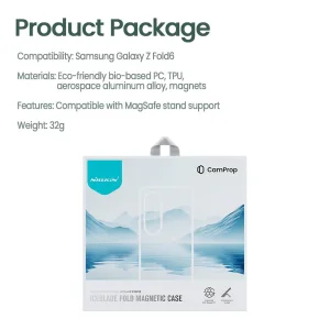 کاور نیلکین مدل Iceblade Prop Magnetic Frame Version مناسب برای گوشی موبایل سامسونگ Galaxy Z Fold 7