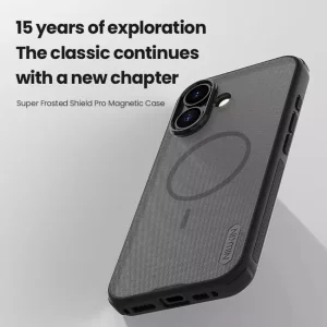 کاور نیلکین مدل Super Frosted Shield Pro Magnetic MagSafe مناسب برای گوشی موبایل اپل iPhone 17