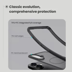 کاور نیلکین مدل Super Frosted Shield Pro Magnetic MagSafe مناسب برای گوشی موبایل اپل iPhone 17