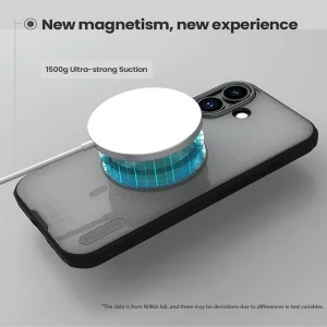 کاور نیلکین مدل Super Frosted Shield Pro Magnetic MagSafe مناسب برای گوشی موبایل اپل iPhone 17