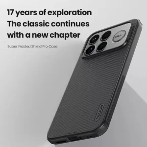 کاور نیلکین مدل Super Frosted Shield Pro مناسب برای گوشی موبایل شیائومی Poco F8 Ultra/ Redmi K90 Pro Max
